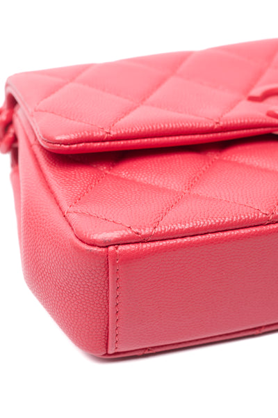 Chanel Pink Caviar Incognito Mini Flap Bag