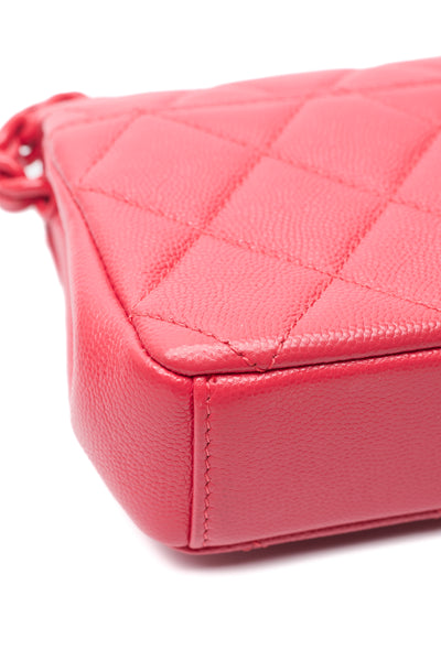 Chanel Pink Caviar Incognito Mini Flap Bag