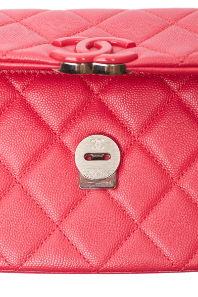Chanel Pink Caviar Incognito Mini Flap Bag