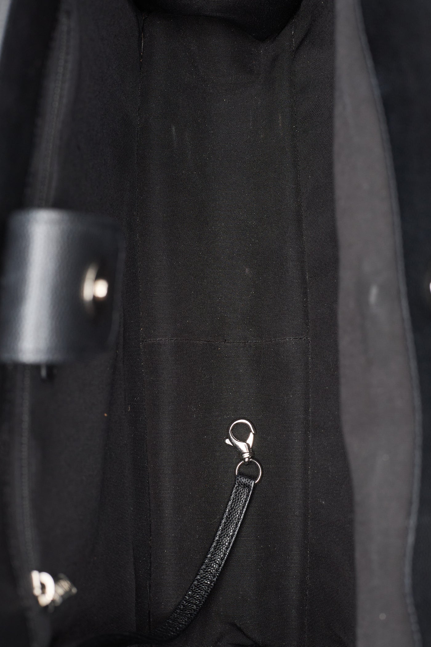 Chanel So Black My Everything Caviar Tote Bag