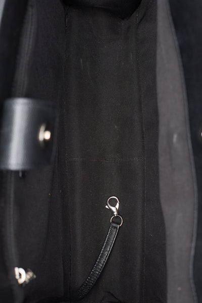 Chanel So Black My Everything Caviar Tote Bag
