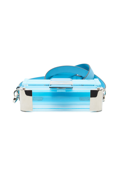 Fendi Blue Plexiglass Baguette Trunk