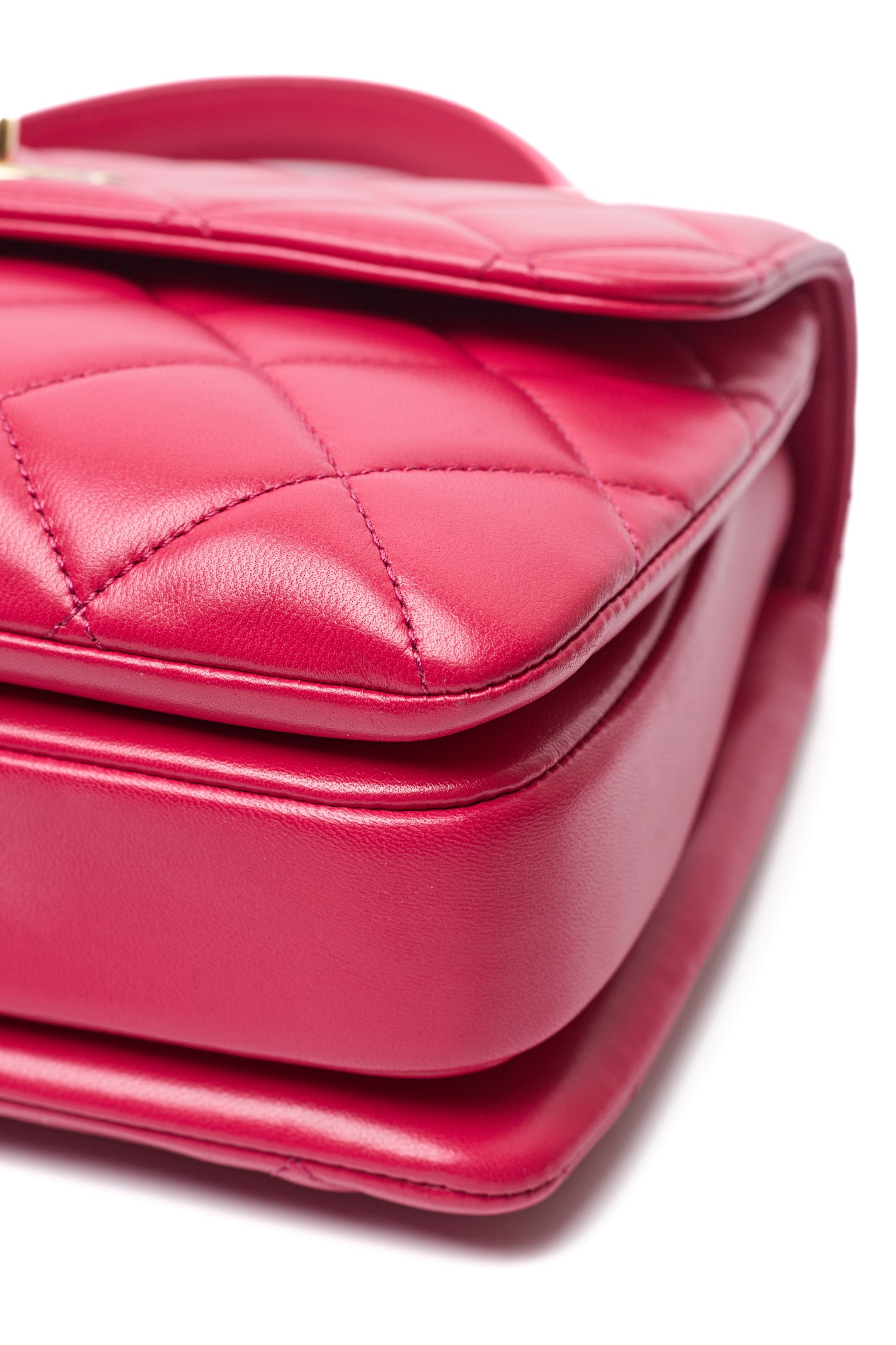 Chanel Pink Lambskin Small Trendy
