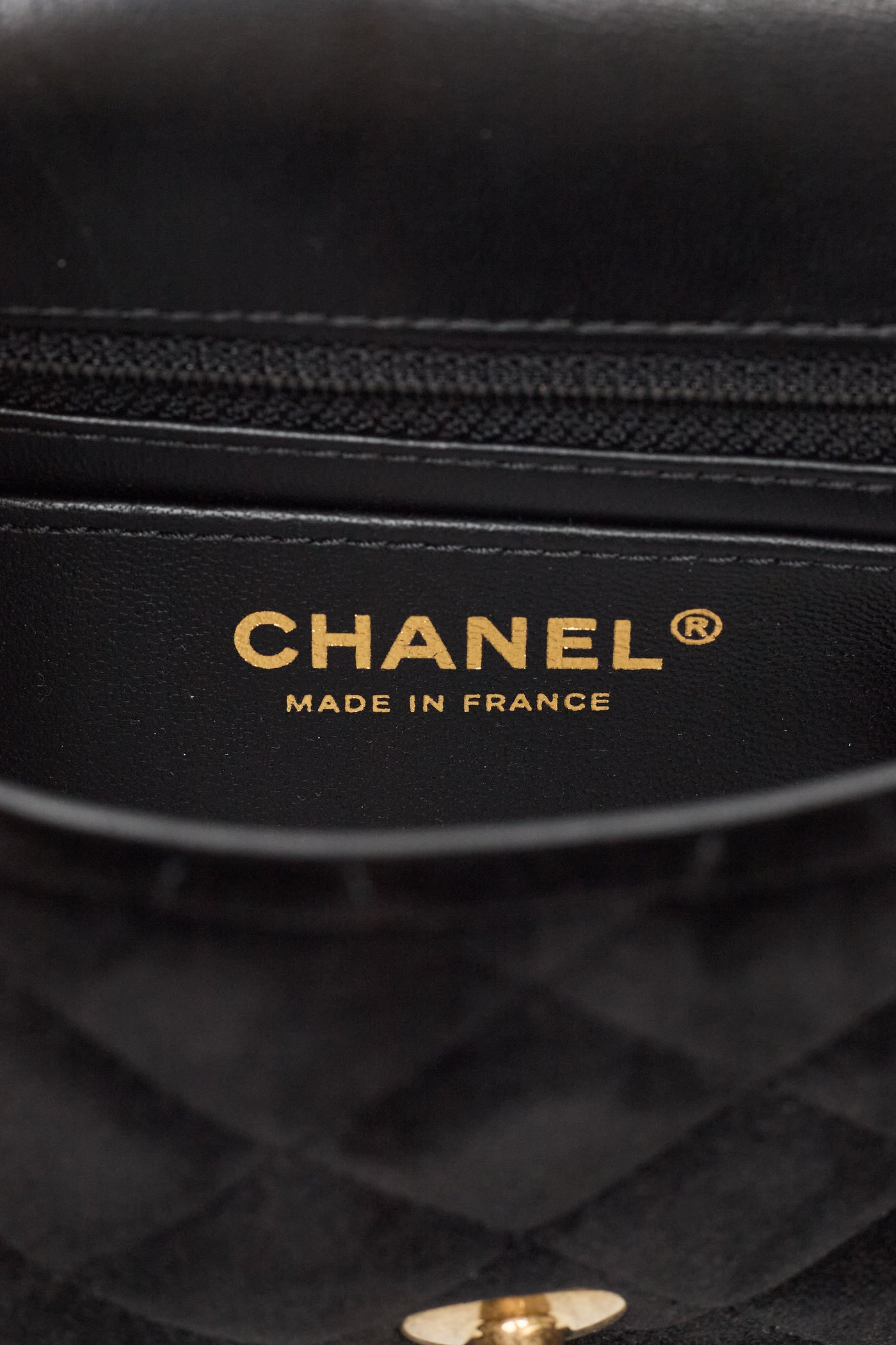 Chanel Double Chain Velvet Mini Flap Bag
