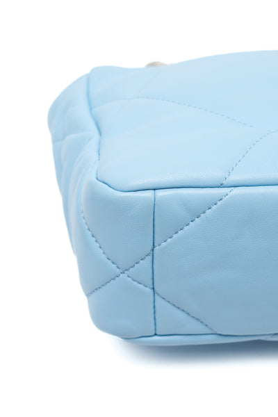Chanel Pale Blue Goatskin Medium 19