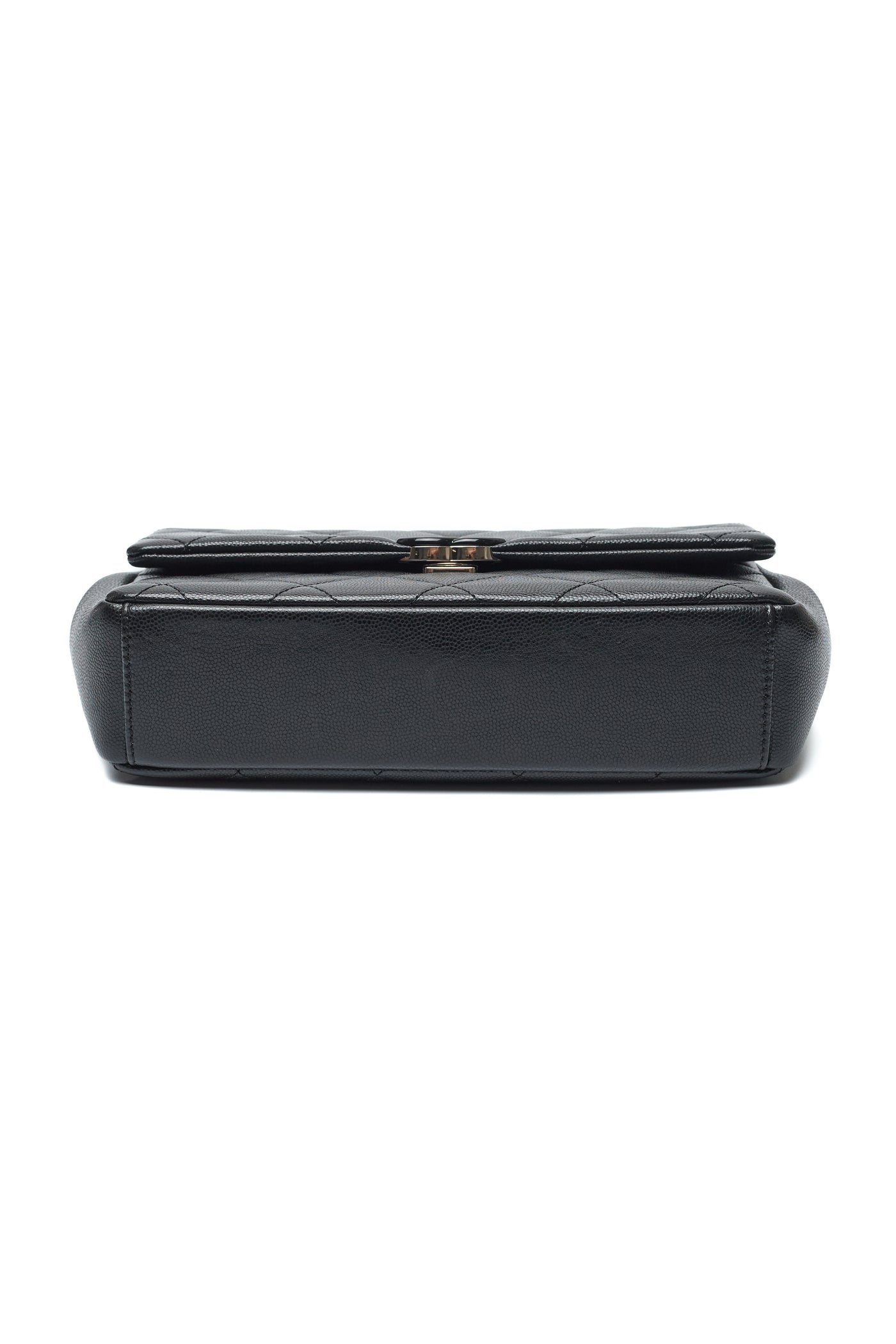 Chanel Black Caviar Incognito Medium Flap Bag