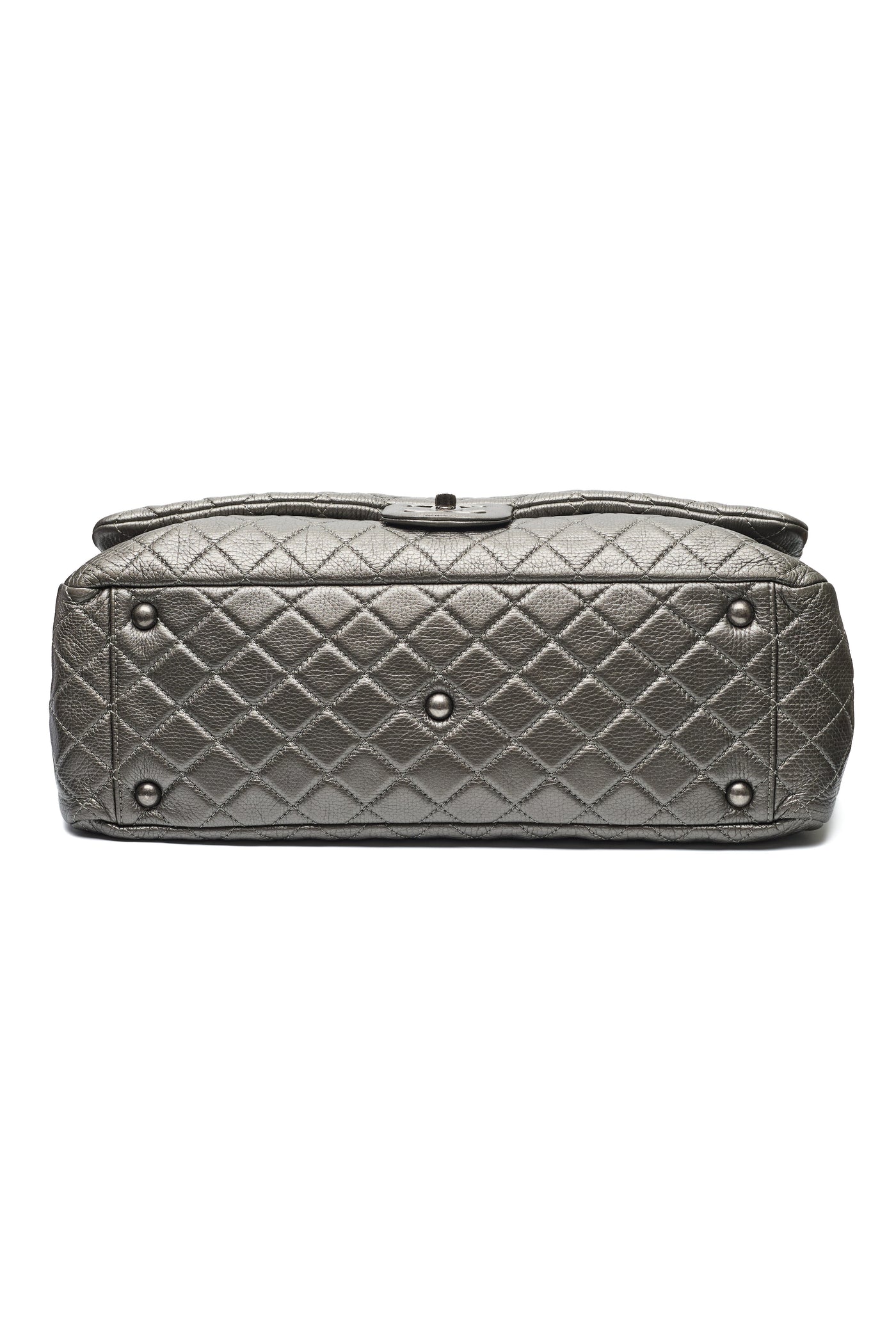 Chanel Airlines CC XXL Quilted Calfskin Single Flap Bag