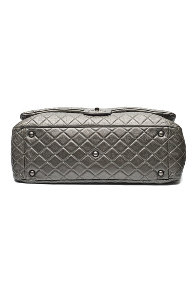 Chanel Airlines CC XXL Quilted Calfskin Single Flap Bag