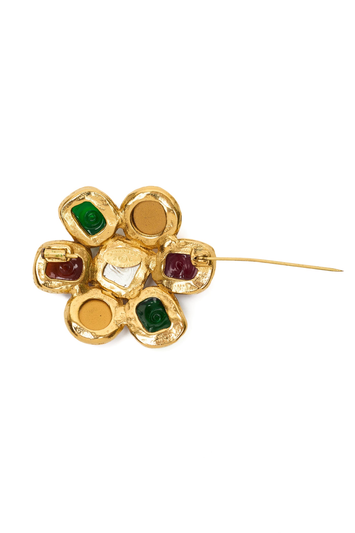 Chanel Vintage Gripoix XL Brooch