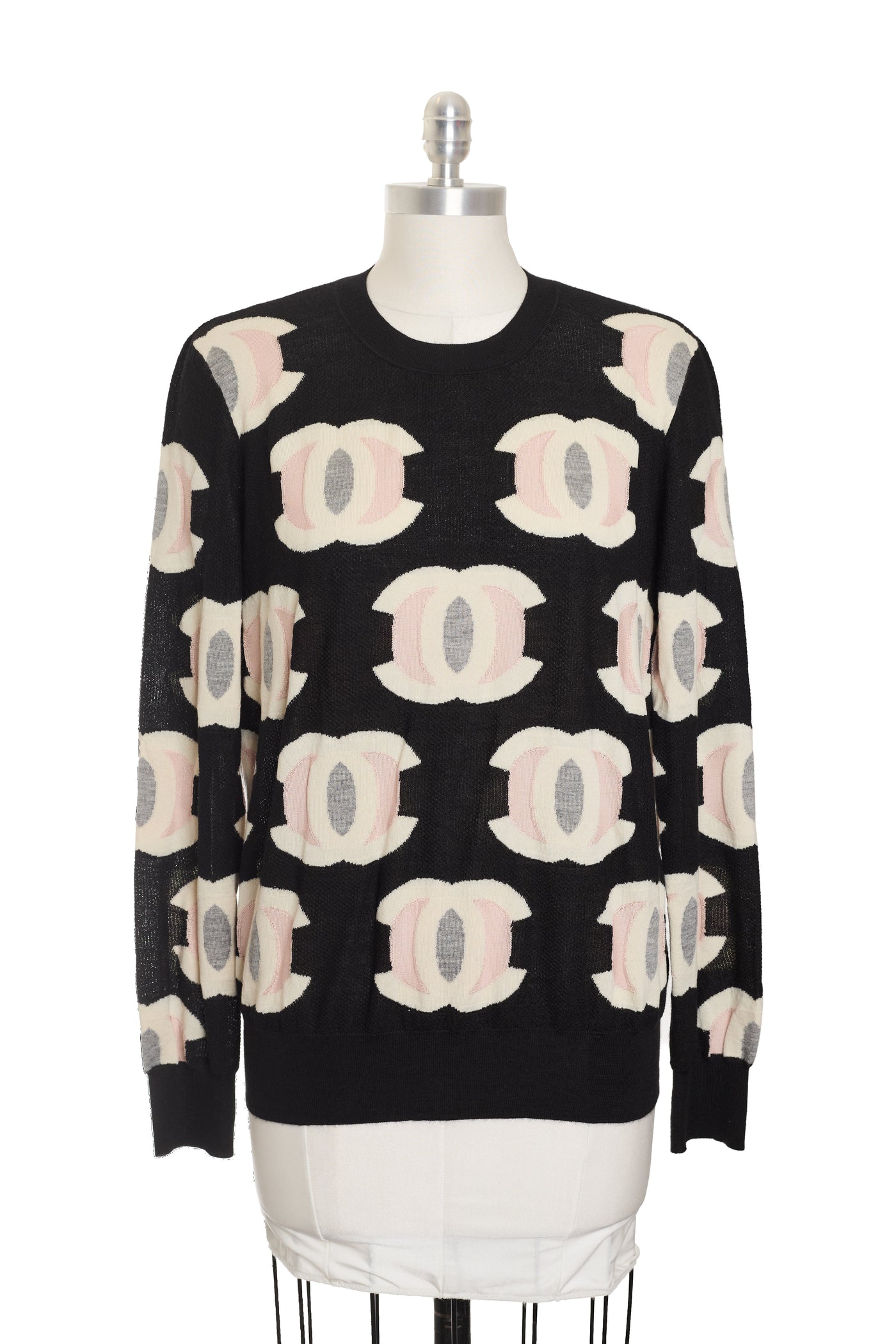Chanel Tricolor CC Sweater