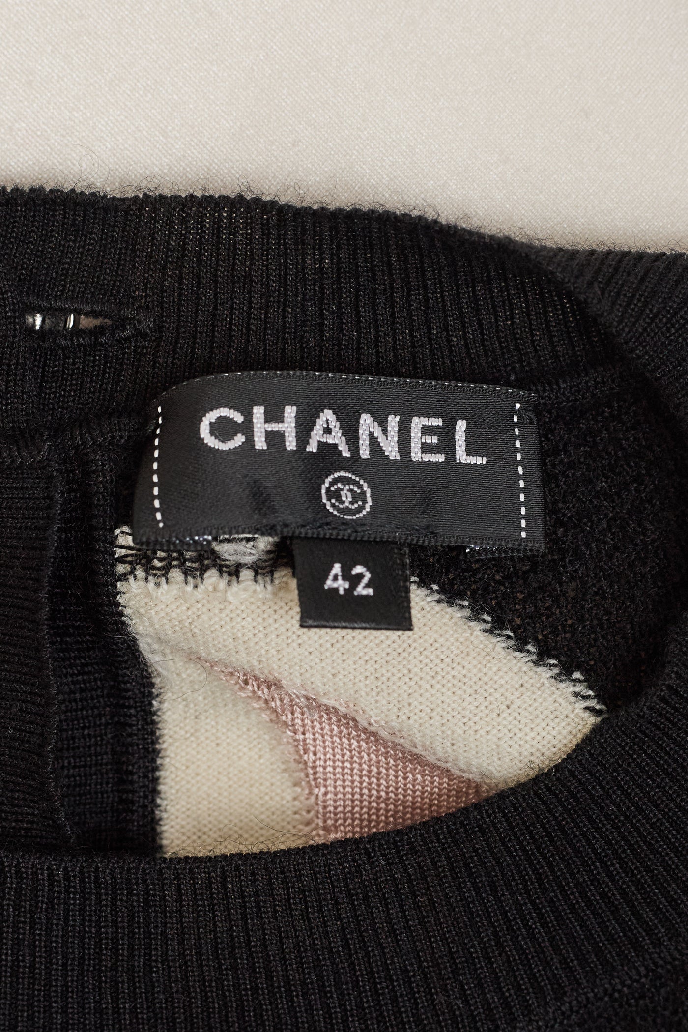 Chanel Tricolor CC Sweater