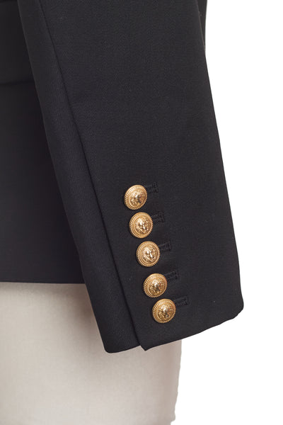 Balmain Black Wool Blazer
