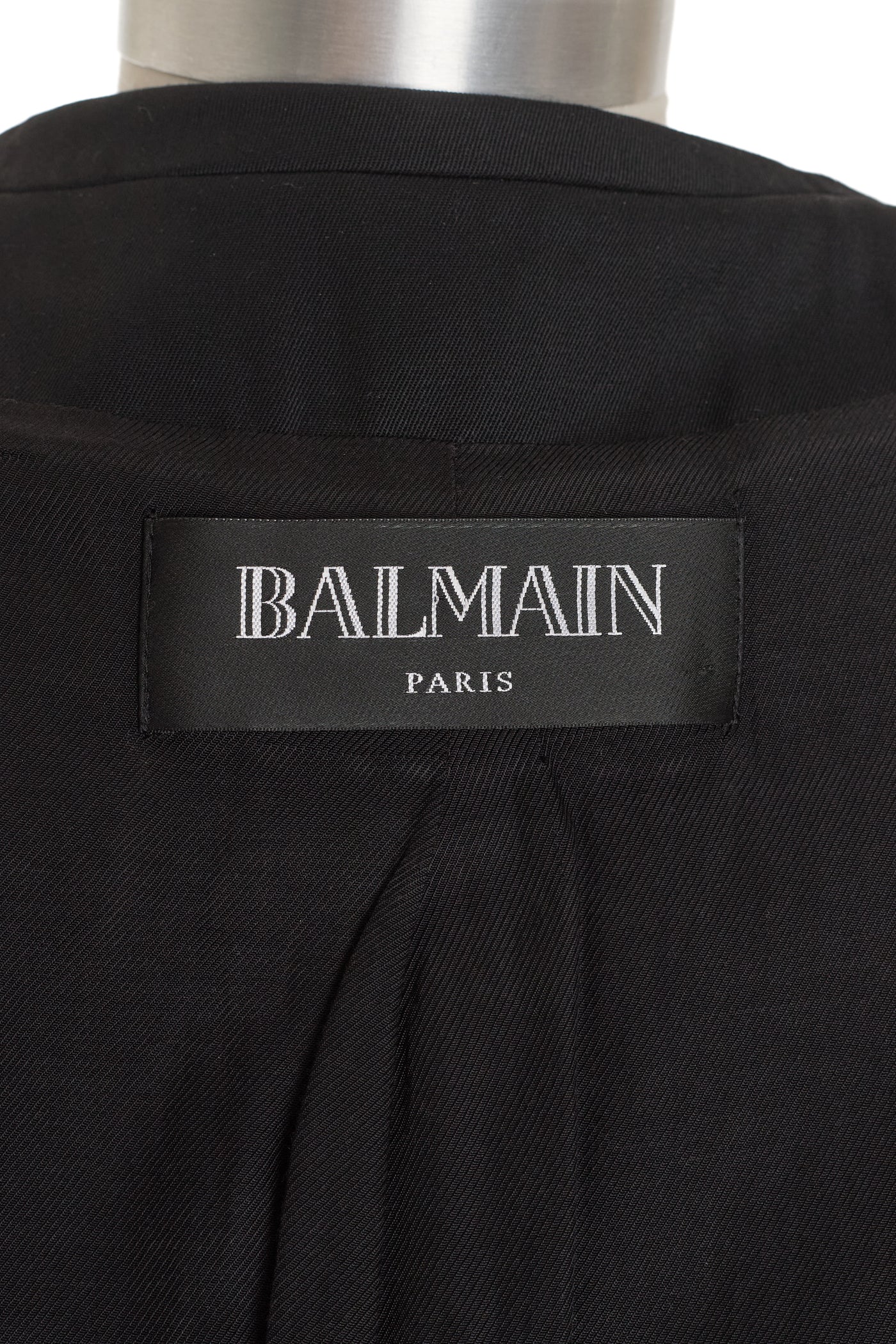 Balmain Black Wool Blazer