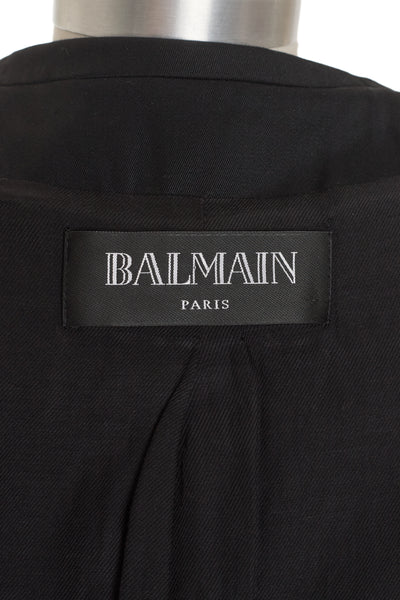 Balmain Black Wool Blazer