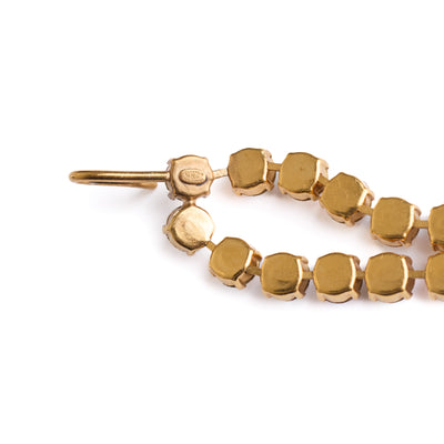 Chanel Vintage 1995 SS Runway Aurora Crystal CC Belt 97