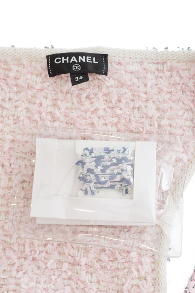 Chanel 2018 SS Runway Tweed Tank Top