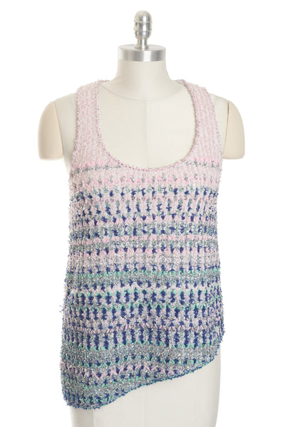 Chanel 2018 SS Runway Tweed Tank Top