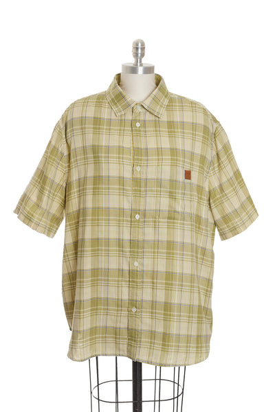 Loewe Green Plaid Button Up 41