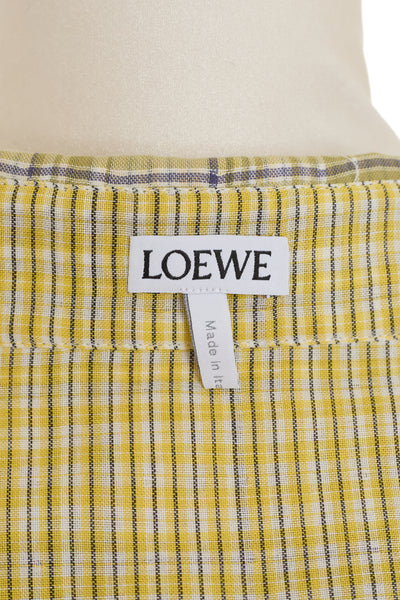 Loewe Green Plaid Button Up 41