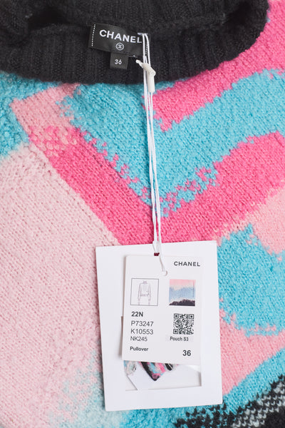 Chanel 2022 Cashmere Sweater with Tags