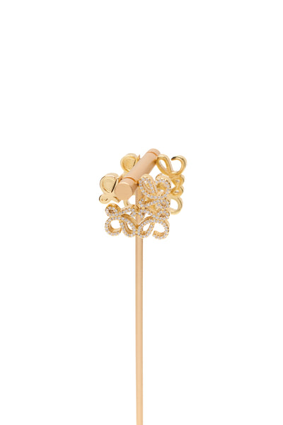 Loewe Crystal Anagram Earrings