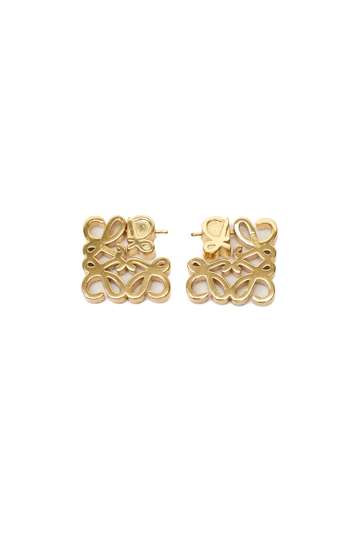 Loewe Crystal Anagram Earrings