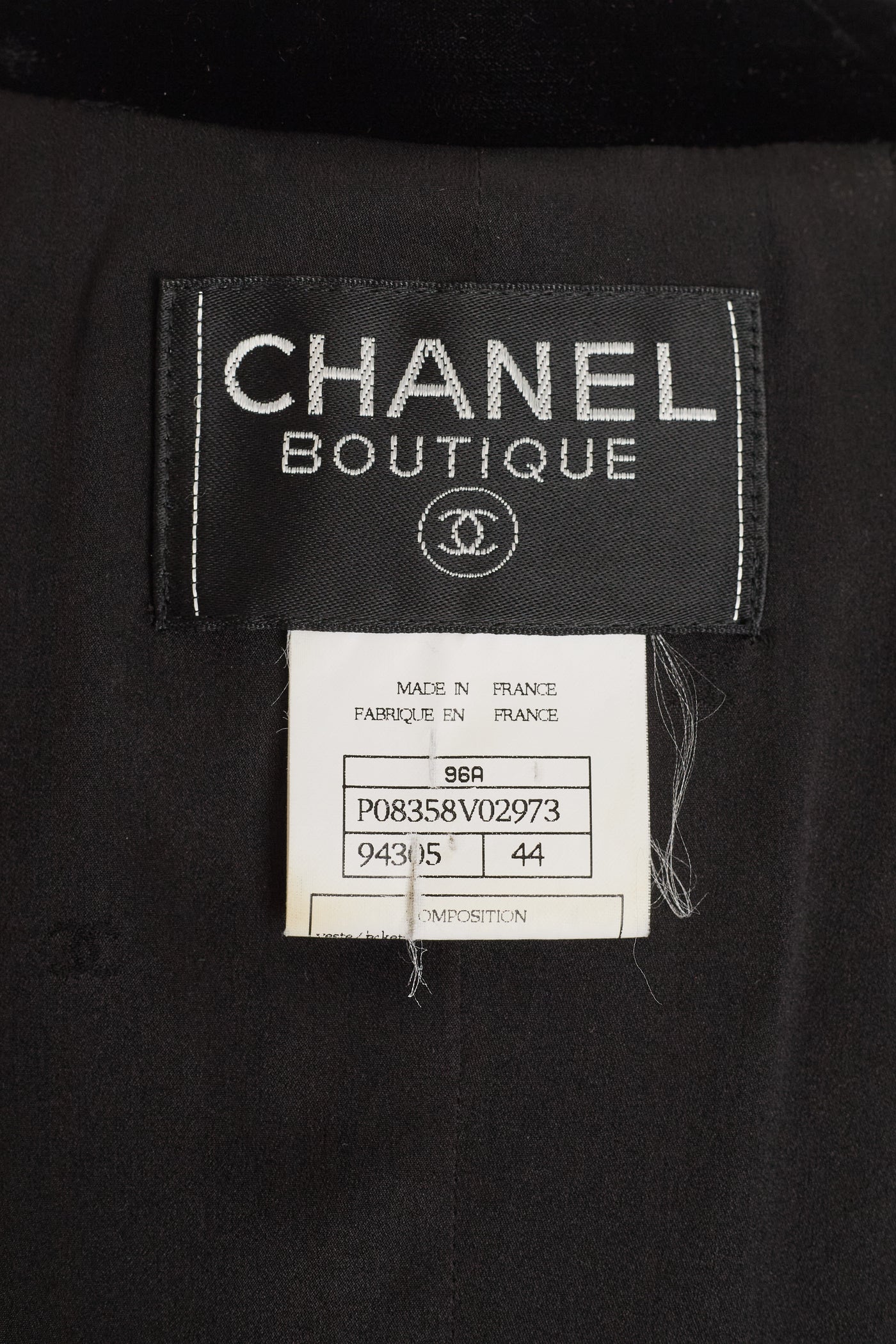 Chanel Vintage 1996 Runway Gripoix Jacket