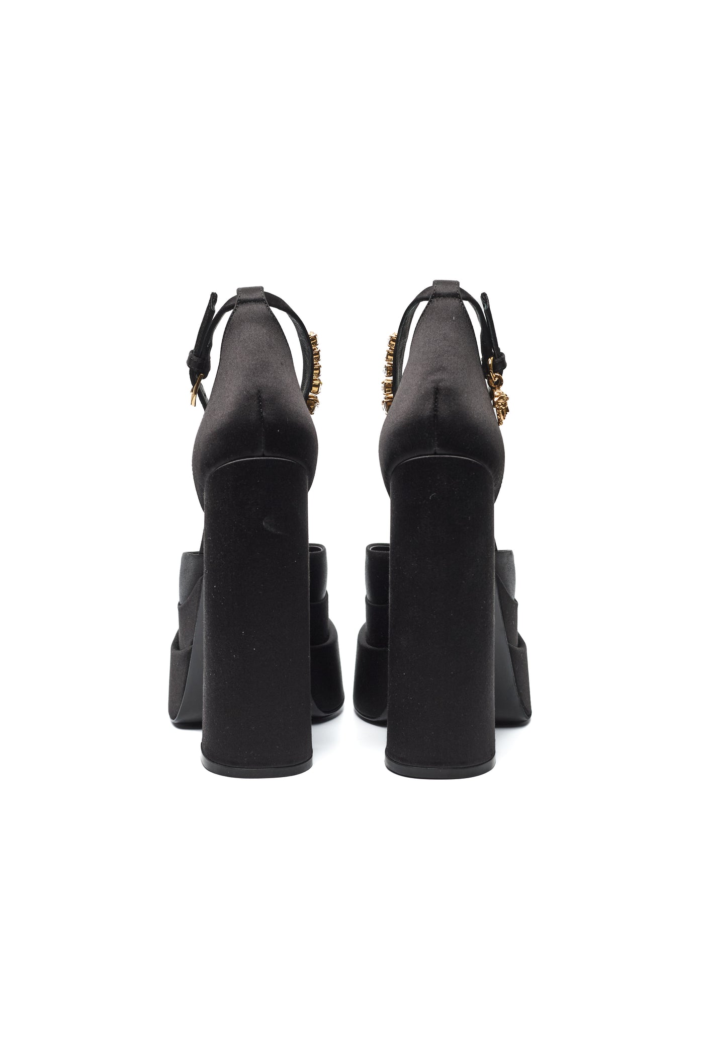 Versace Runway Black Pumps 40