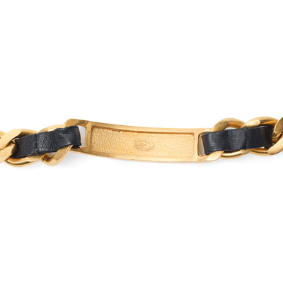 Chanel Vintage 1995 Barbie Nameplate Choker