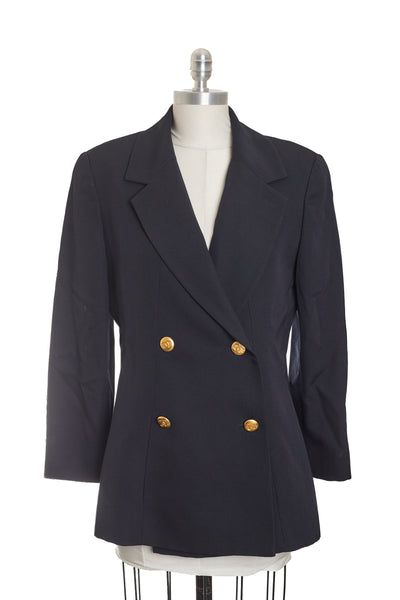 Chanel Vintage Navy Blazer
