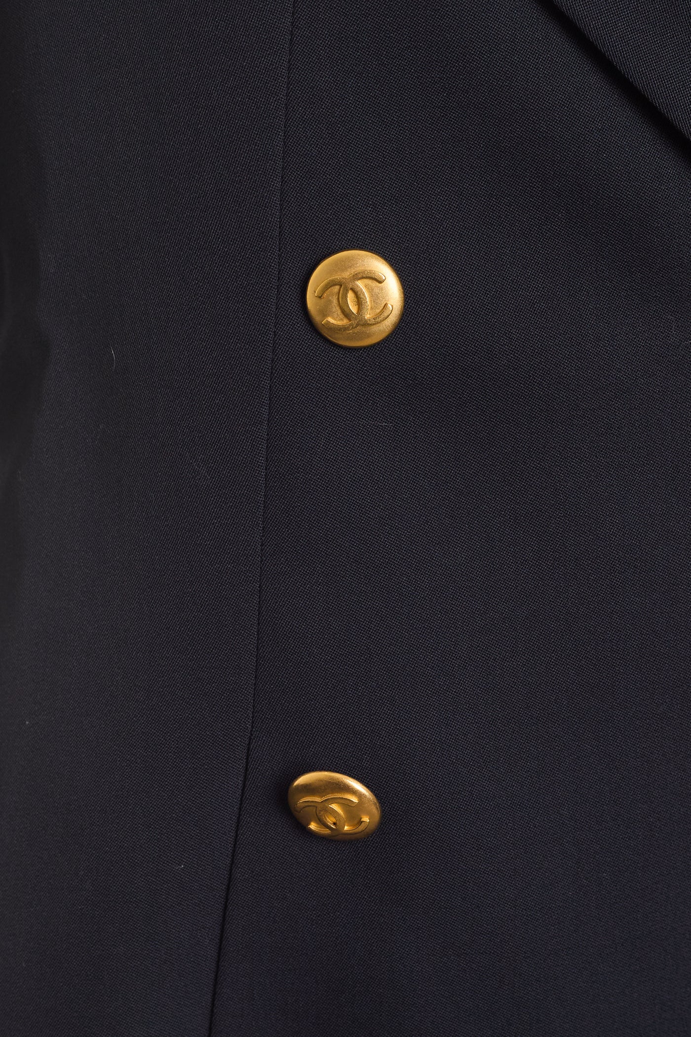 Chanel Vintage Navy Blazer