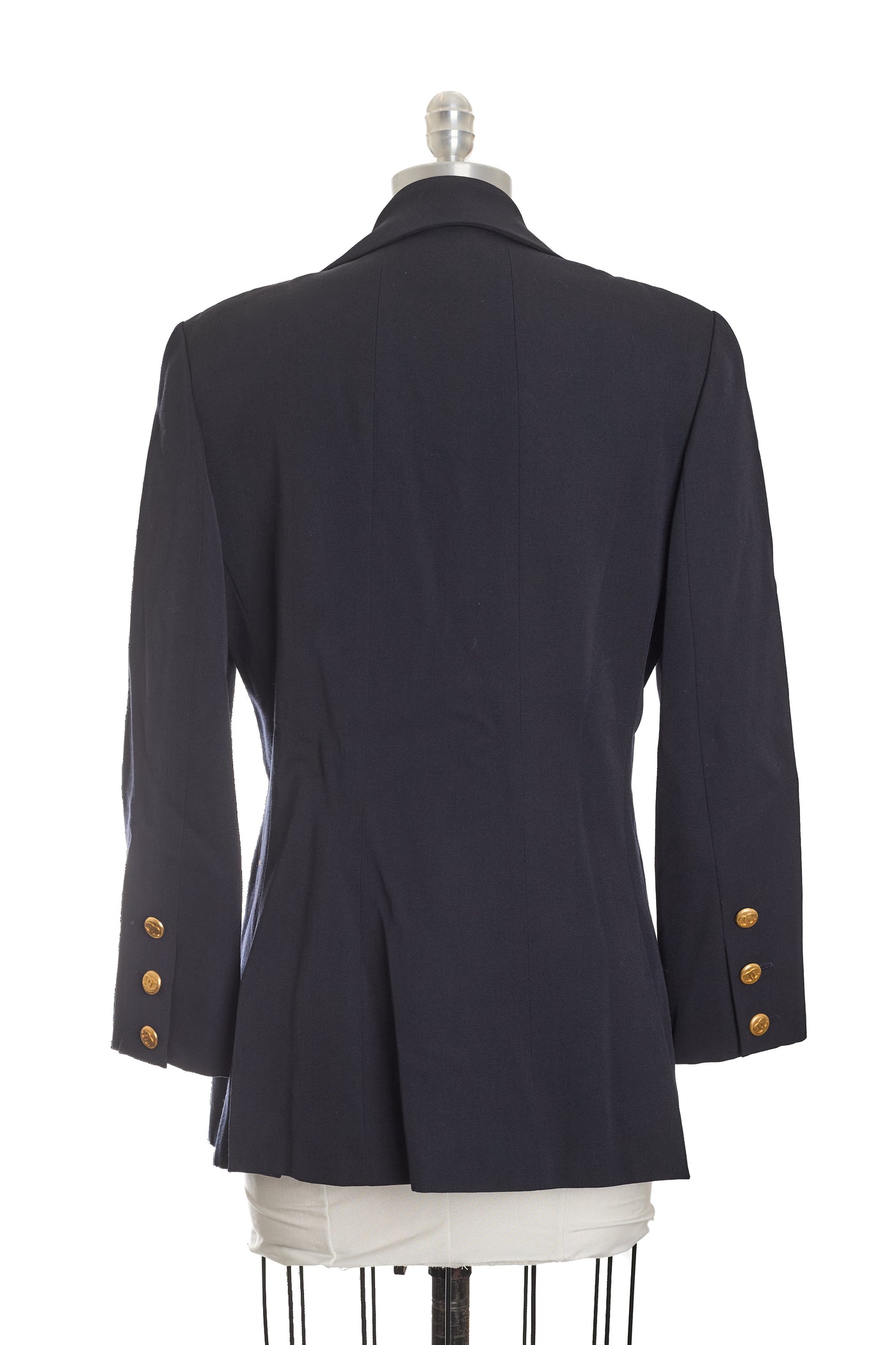 Chanel Vintage Navy Blazer