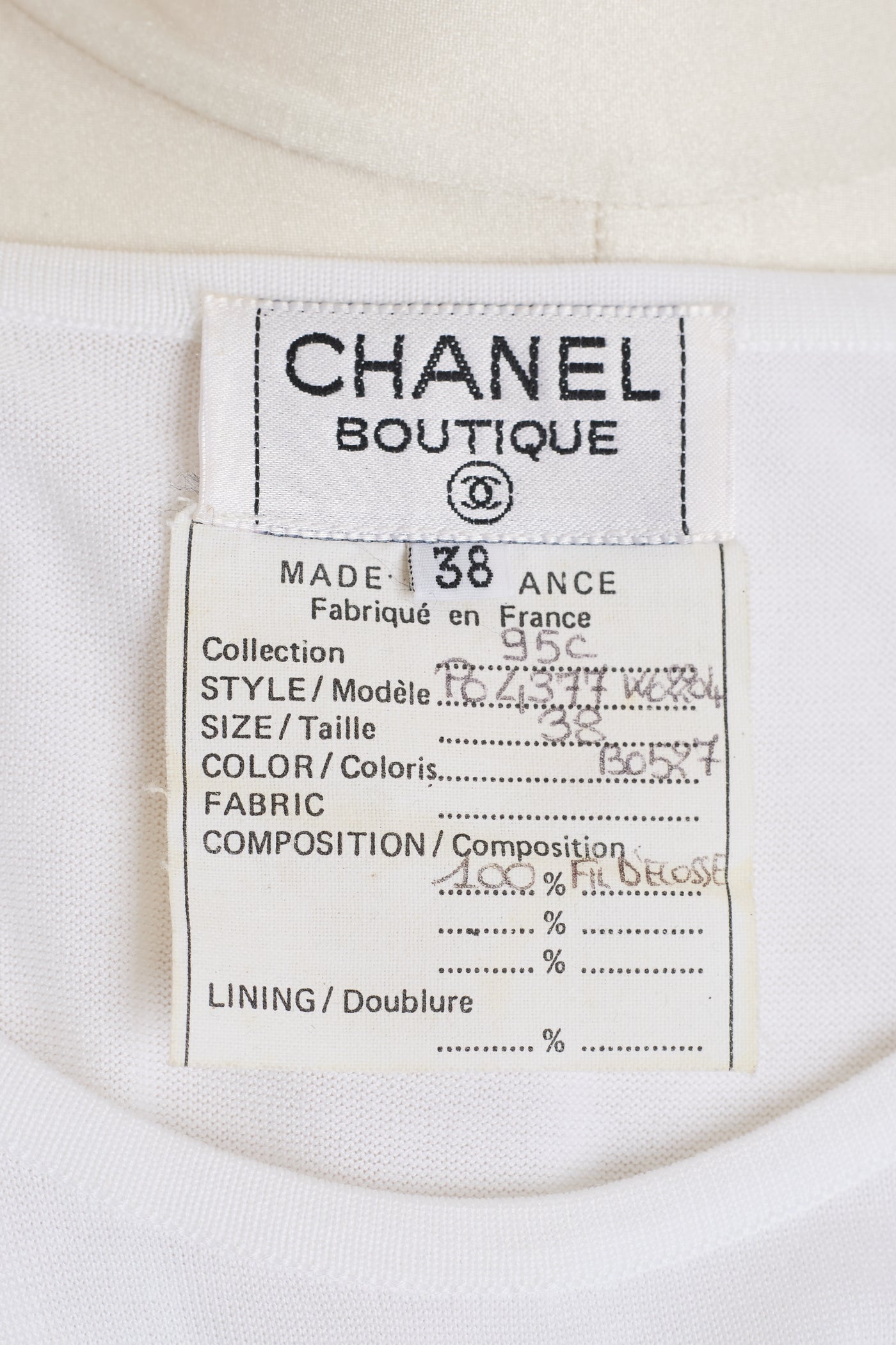 Chanel Vintage Sleeveless Stripe Top
