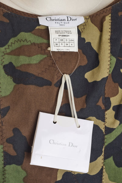 Christian Dior Vintage Camo Dress