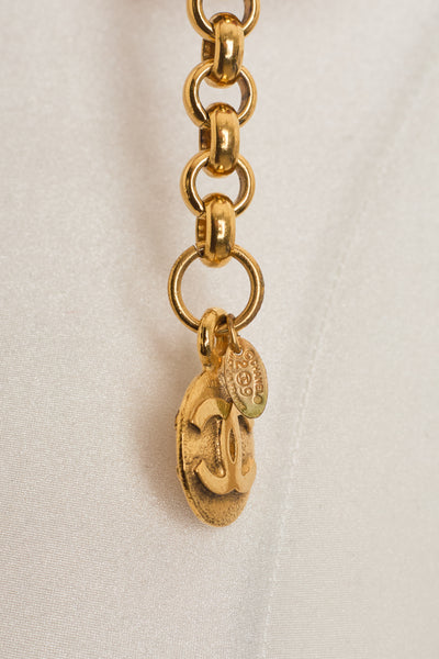 Chanel Vintage CC Chain Link Belt 75