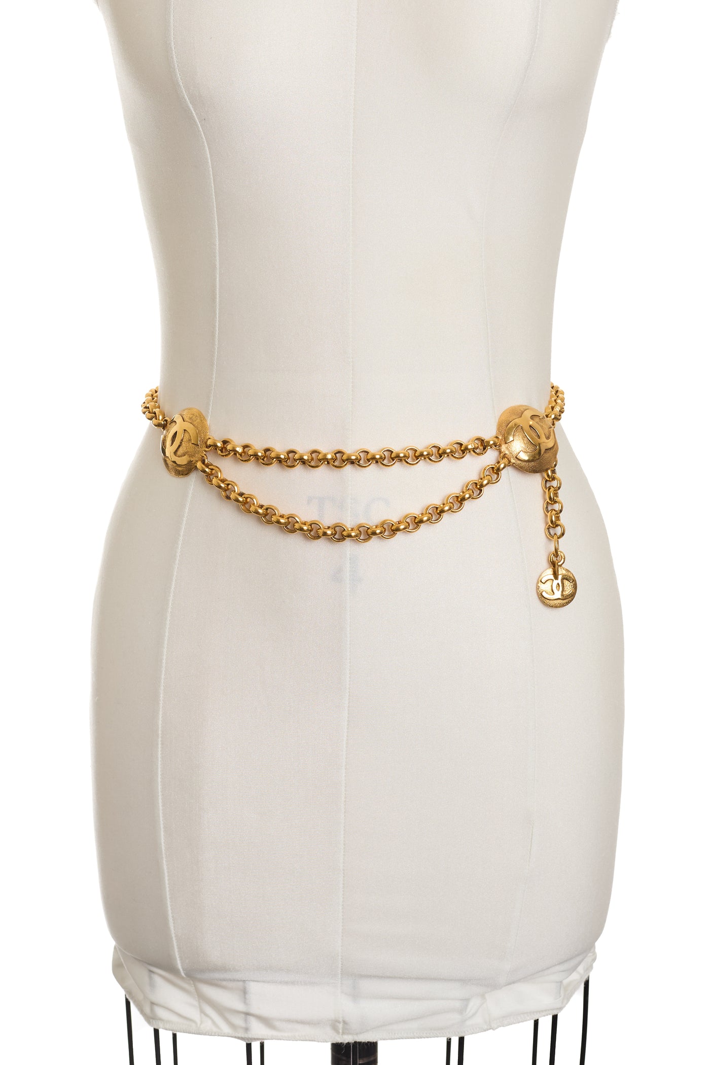 Chanel Vintage CC Chain Link Belt 75