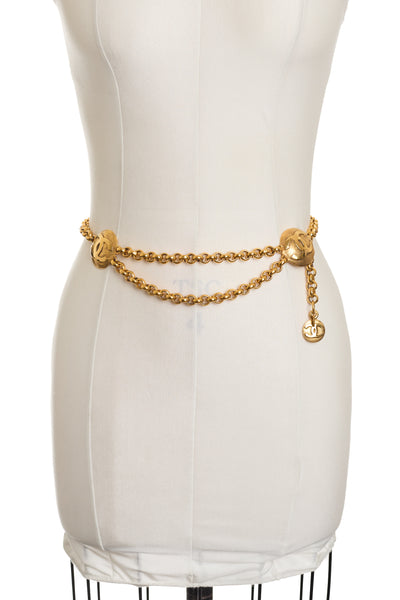 Chanel Vintage CC Chain Link Belt 75