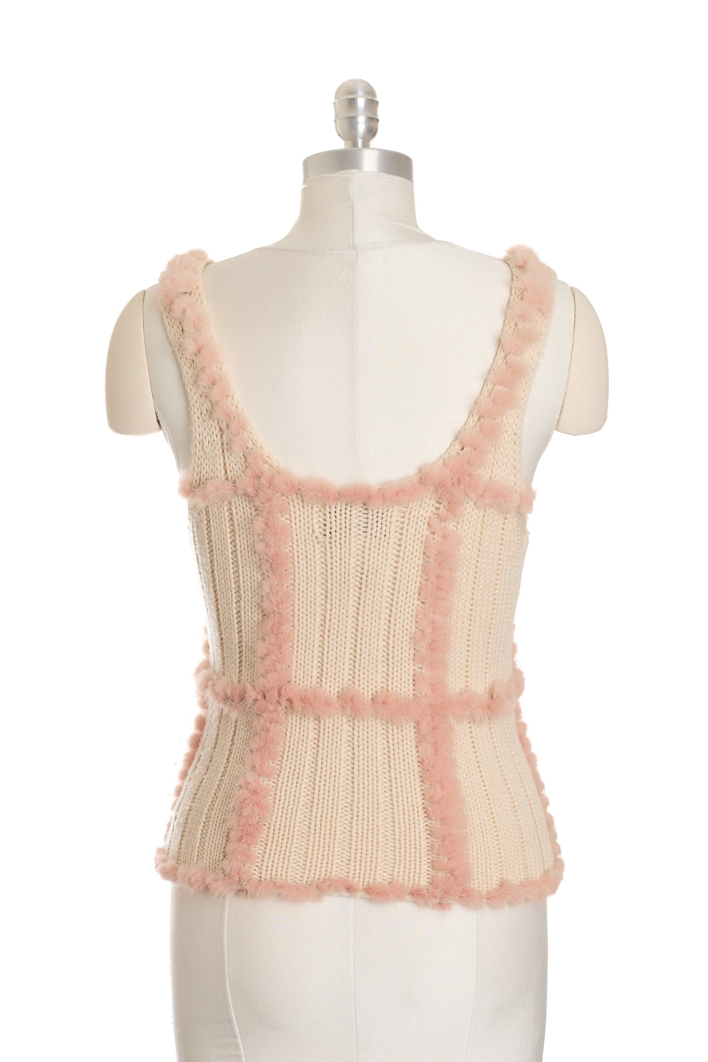 Versace Vintage Pink Mink Top