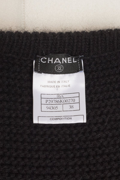 Chanel 2006 FW Runway Black Knit Dress