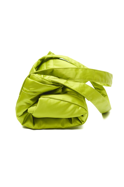 Fendi Green Nylon Convertible Bag