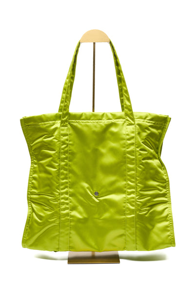 Fendi Green Nylon Convertible Bag