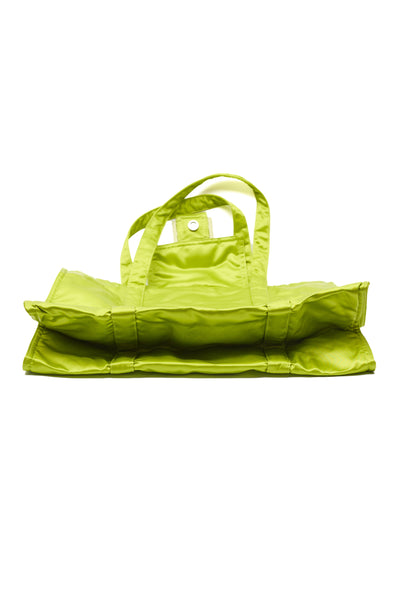 Fendi Green Nylon Convertible Bag