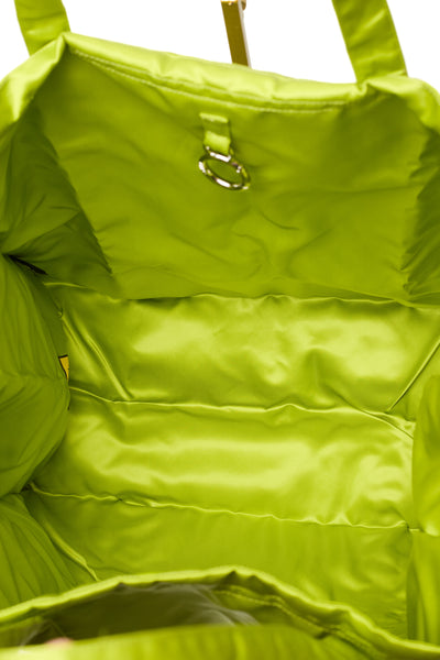 Fendi Green Nylon Convertible Bag
