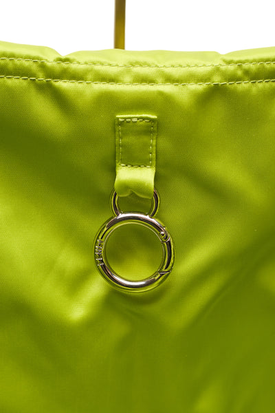 Fendi Green Nylon Convertible Bag