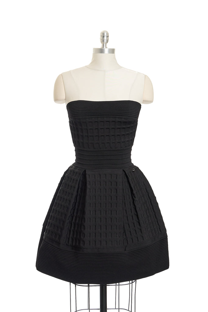 Chanel Black Strapless Mini Dress – Anthology of Style