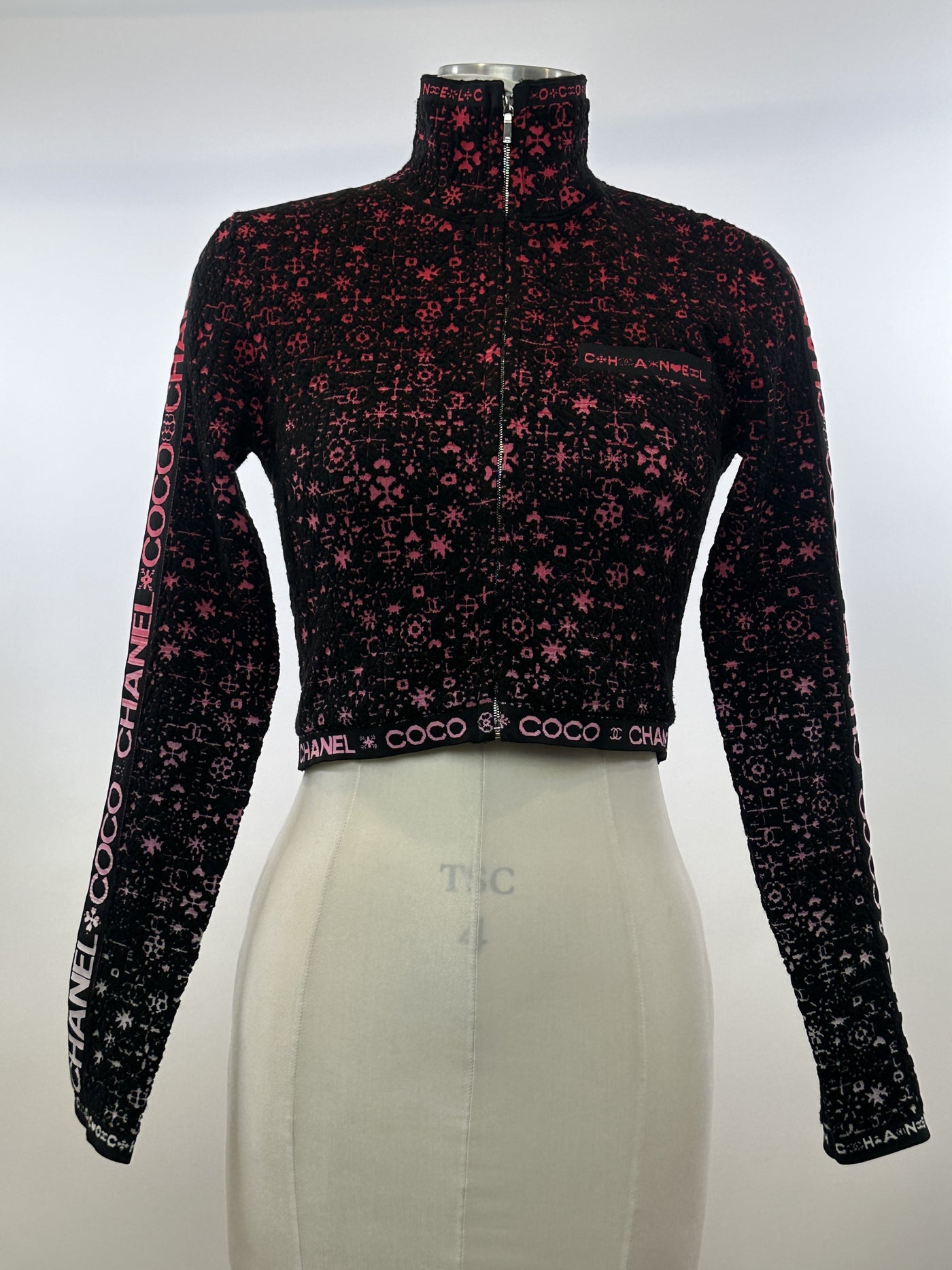 Chanel Coco Neige Zip Up