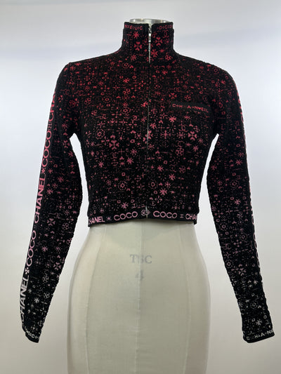 Chanel Coco Neige Zip Up