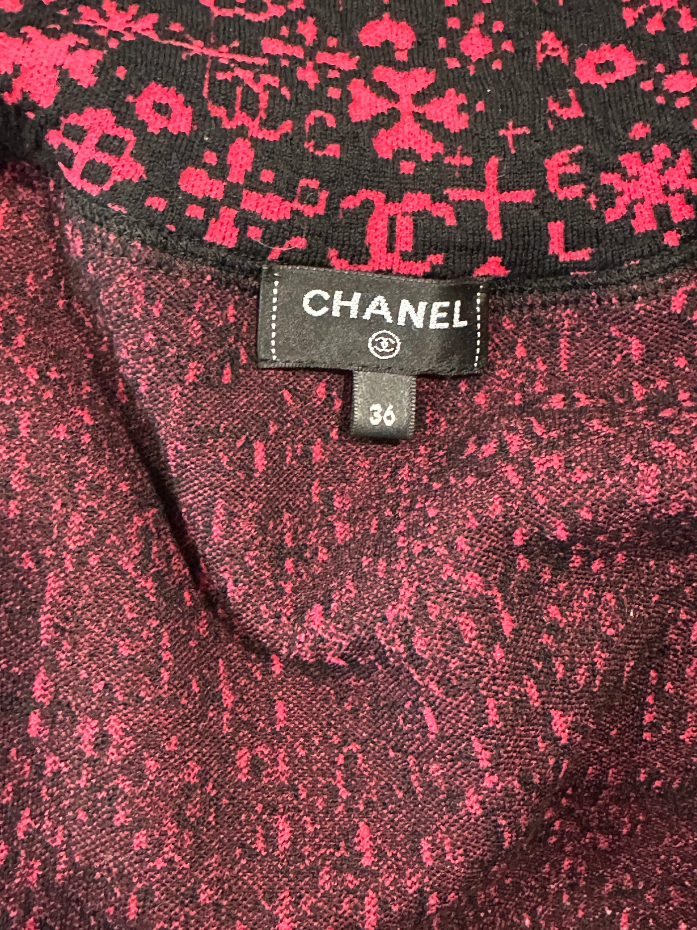 Chanel Coco Neige Zip Up