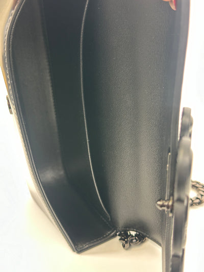 Celine Black Box Triomphe Shoulder Bag