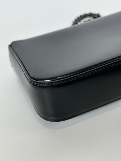 Celine Black Box Triomphe Shoulder Bag